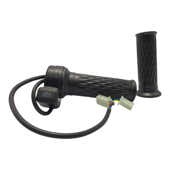 Throttle With Push Button Mode